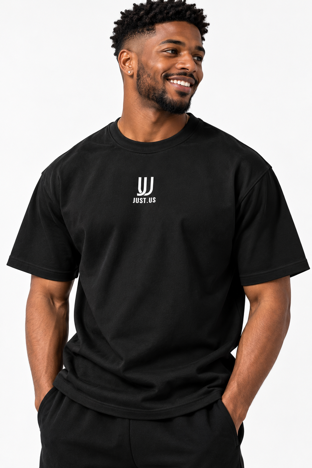 Men’s  Drop Shoulder tShirt– Just.us