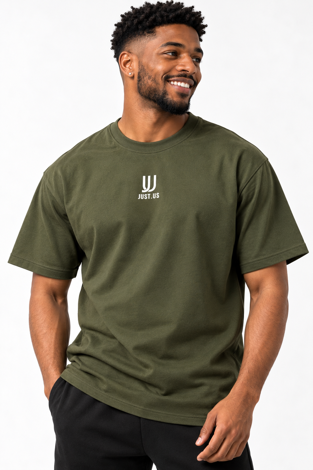 Men’s  Drop Shoulder tShirt– Just.us