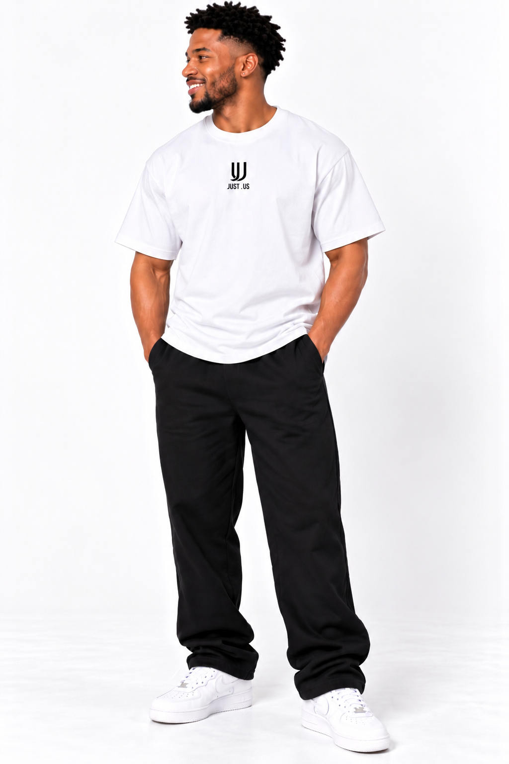 Men’s  Drop Shoulder tShirt– Just.us