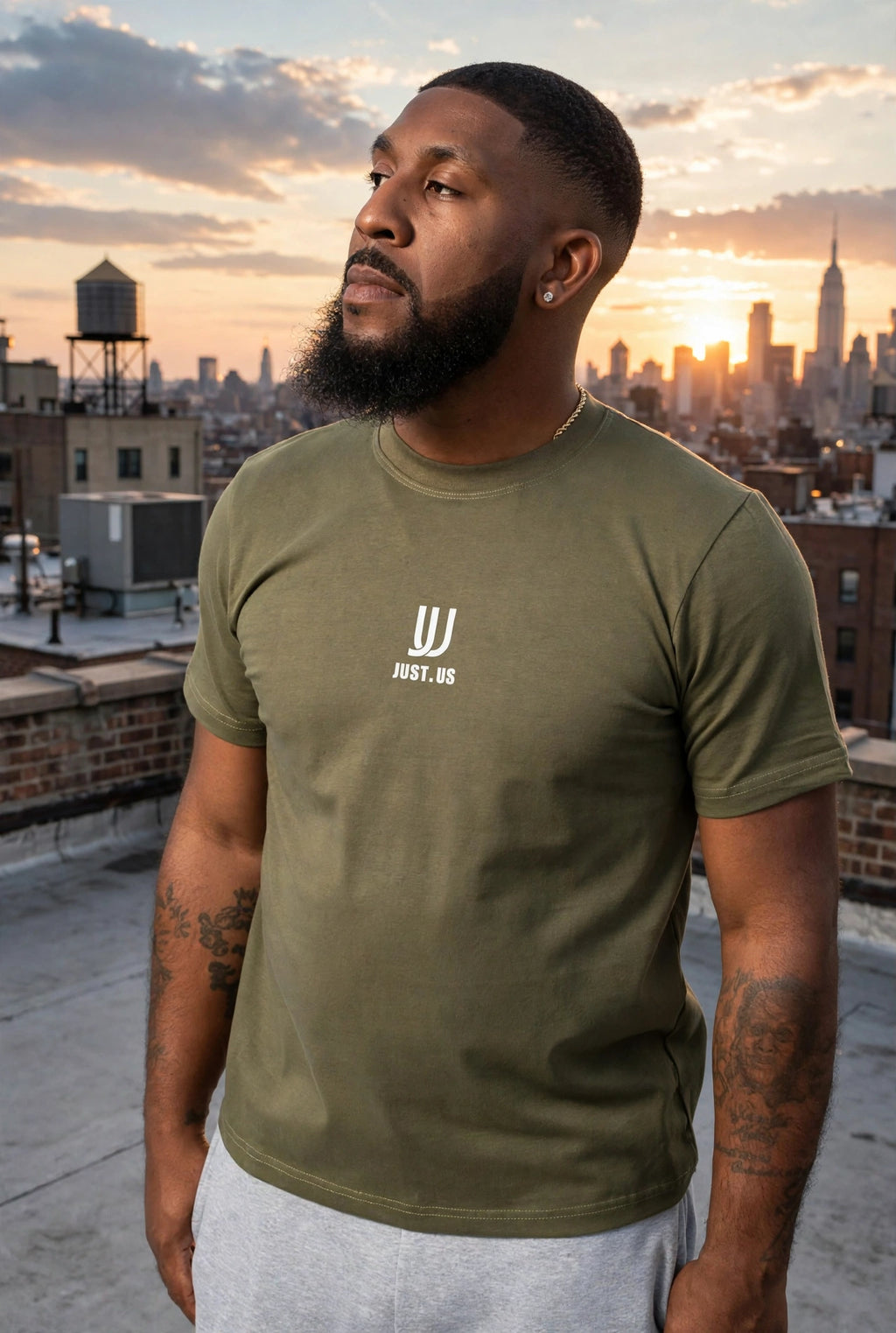 Men’s FITTed T-shirts– Just.us