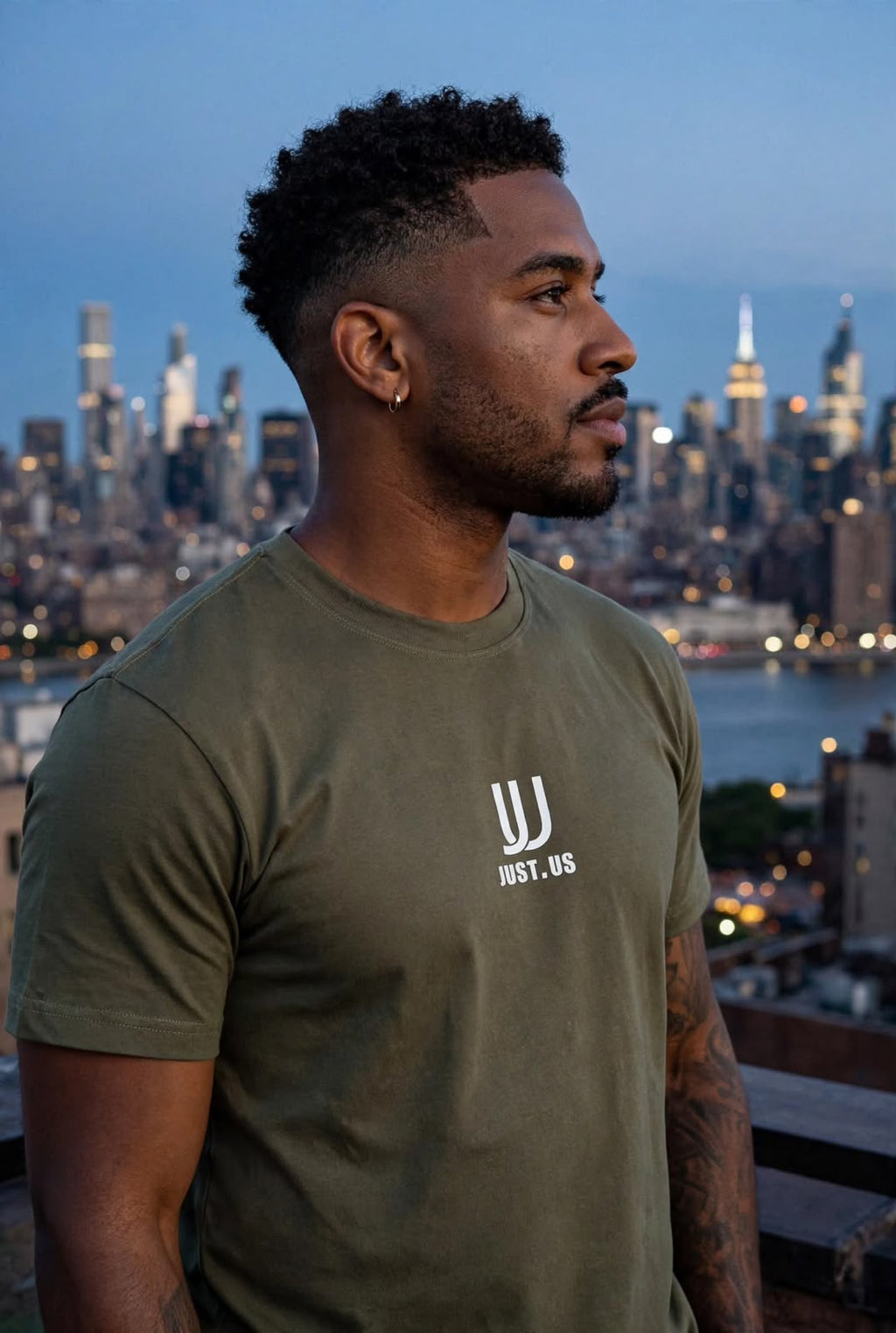 Men’s FITTed T-shirts– Just.us