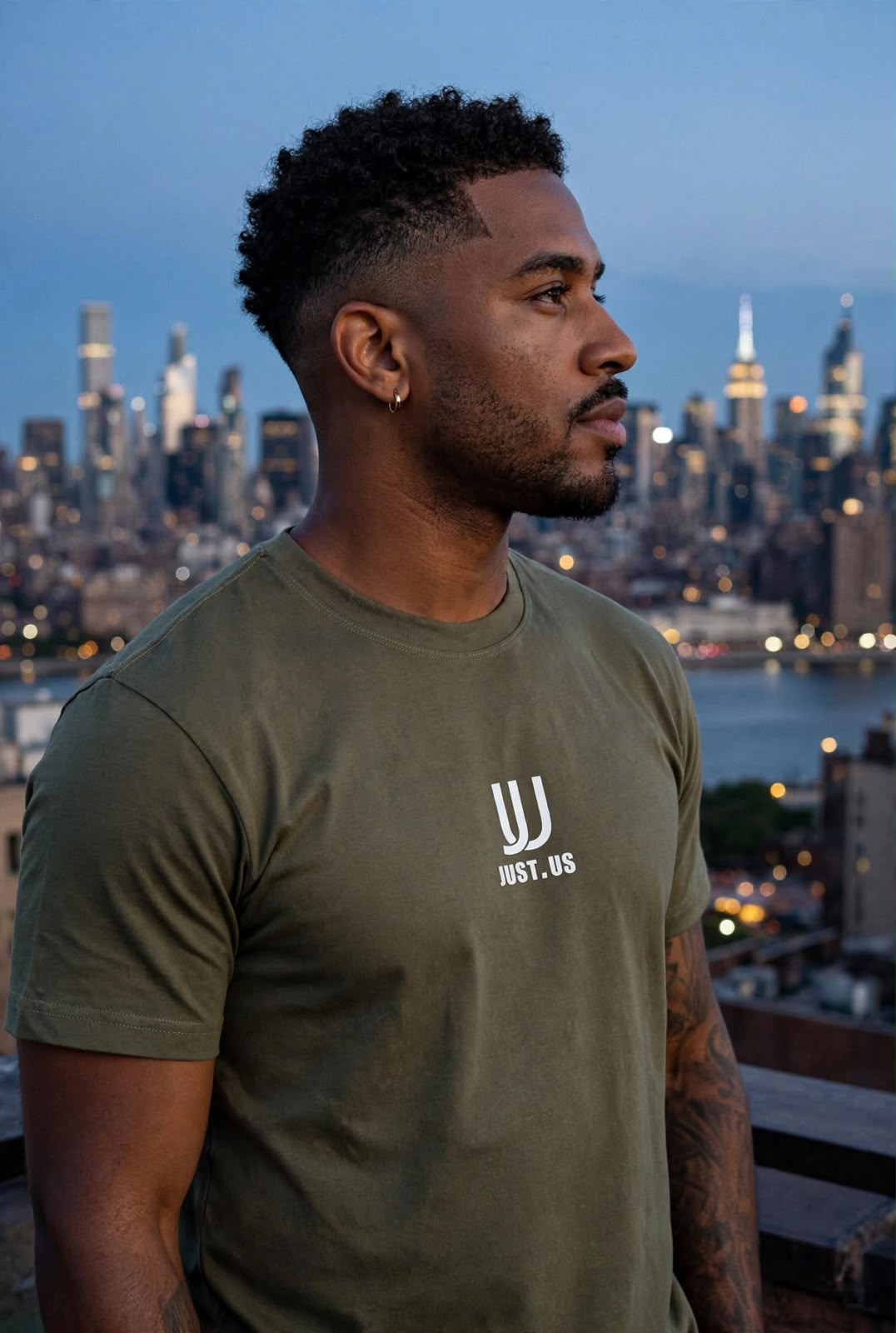 Men’s FITTed T-shirts– Just.us